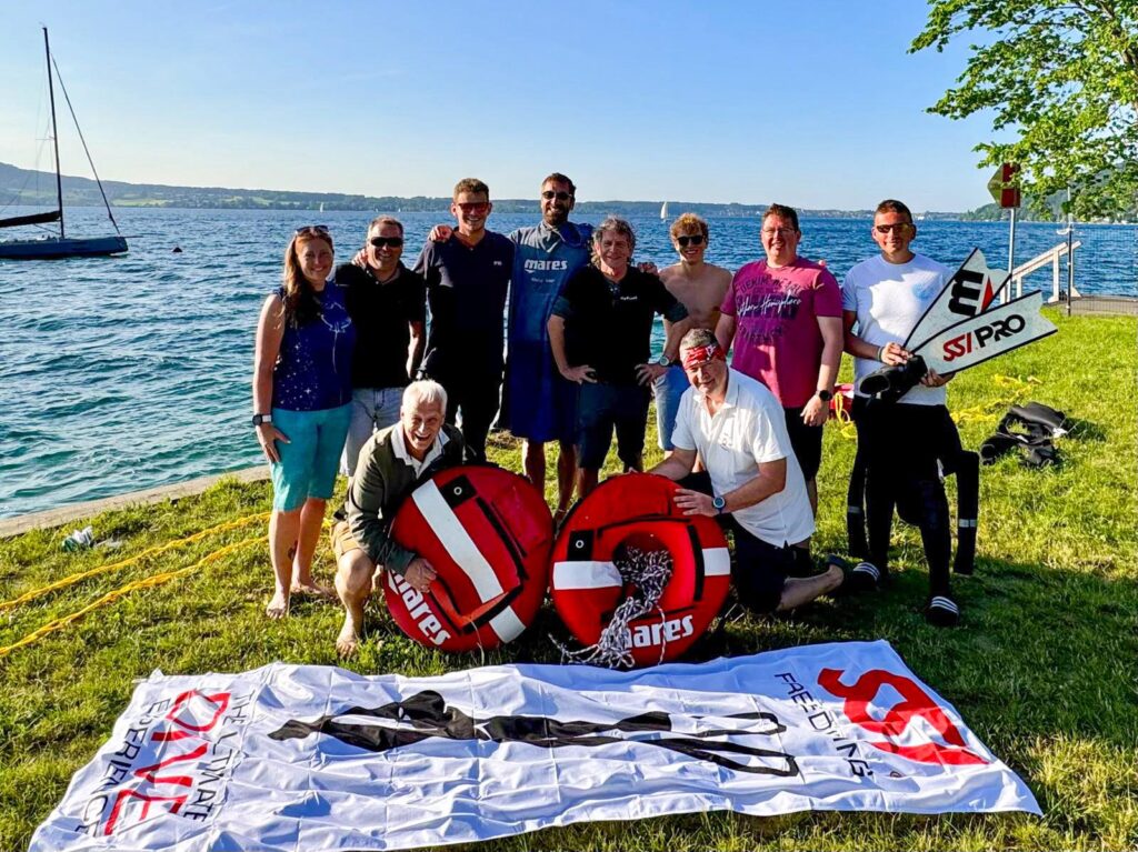 Unvergessliches SSI Freediving Wochenendeam Attersee